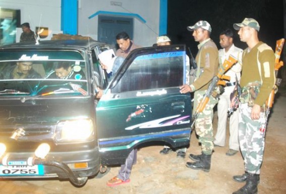 Police seize Bangladesh bound contraband in Tripura